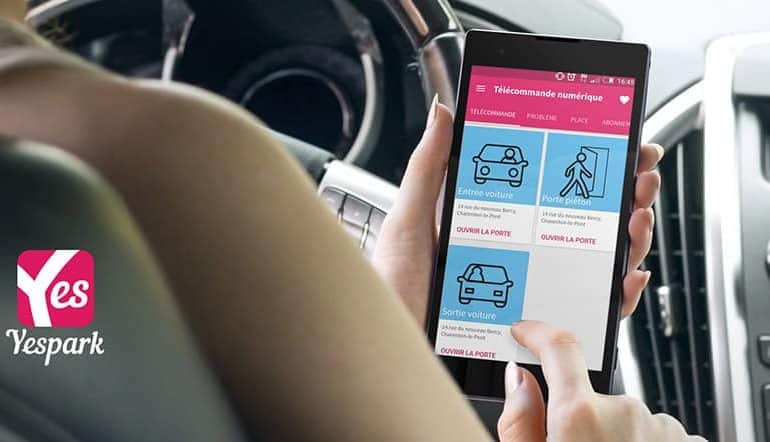 Yespark oeuvre pour le parking connecté