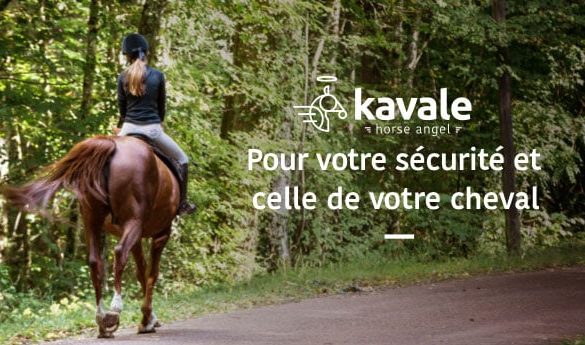 Kavale, l'objet connecté dédié à la sécurité du cavalier et de son cheval